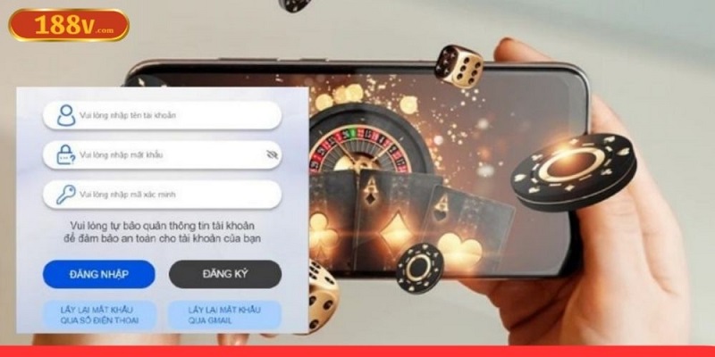 Một số sự cố thường gặp khi Đăng nhập 188V