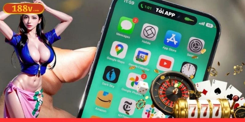 Các bước tải app 188V trên di động